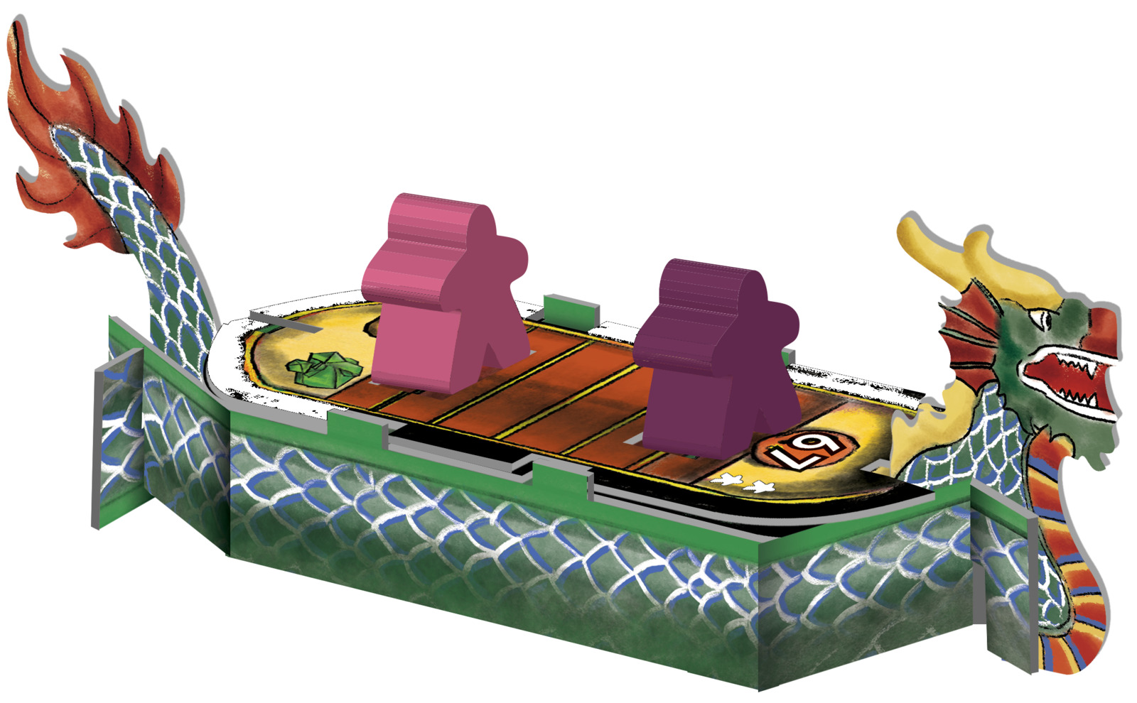 Dragon Boats of the Four Seas